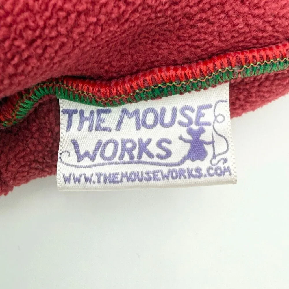 The Mouse Works Red Fox Fleece Beanie Hat - One Size Fits Most OSFM